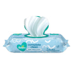 Pampers Complete Clean Baby Wipes, 1-Ply, Baby Fresh, 72 Wipes/Pack, 8 Packs/Carton
