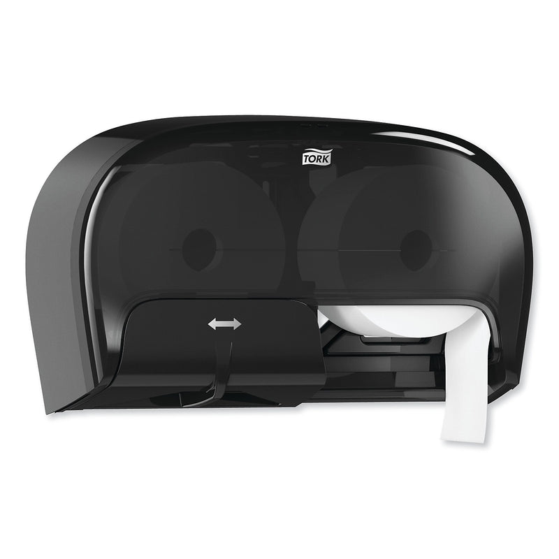 Tork High Capacity Bath Tissue Roll Dispenser for OptiCore, 16.62 x 5.25 x 9.93,Black