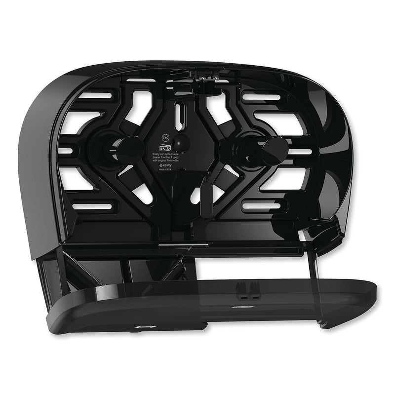 Tork High Capacity Bath Tissue Roll Dispenser for OptiCore, 16.62 x 5.25 x 9.93,Black