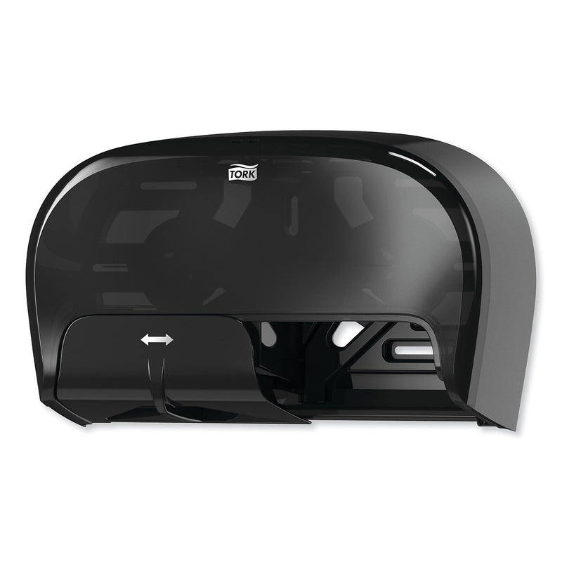 Tork High Capacity Bath Tissue Roll Dispenser for OptiCore, 16.62 x 5.25 x 9.93,Black