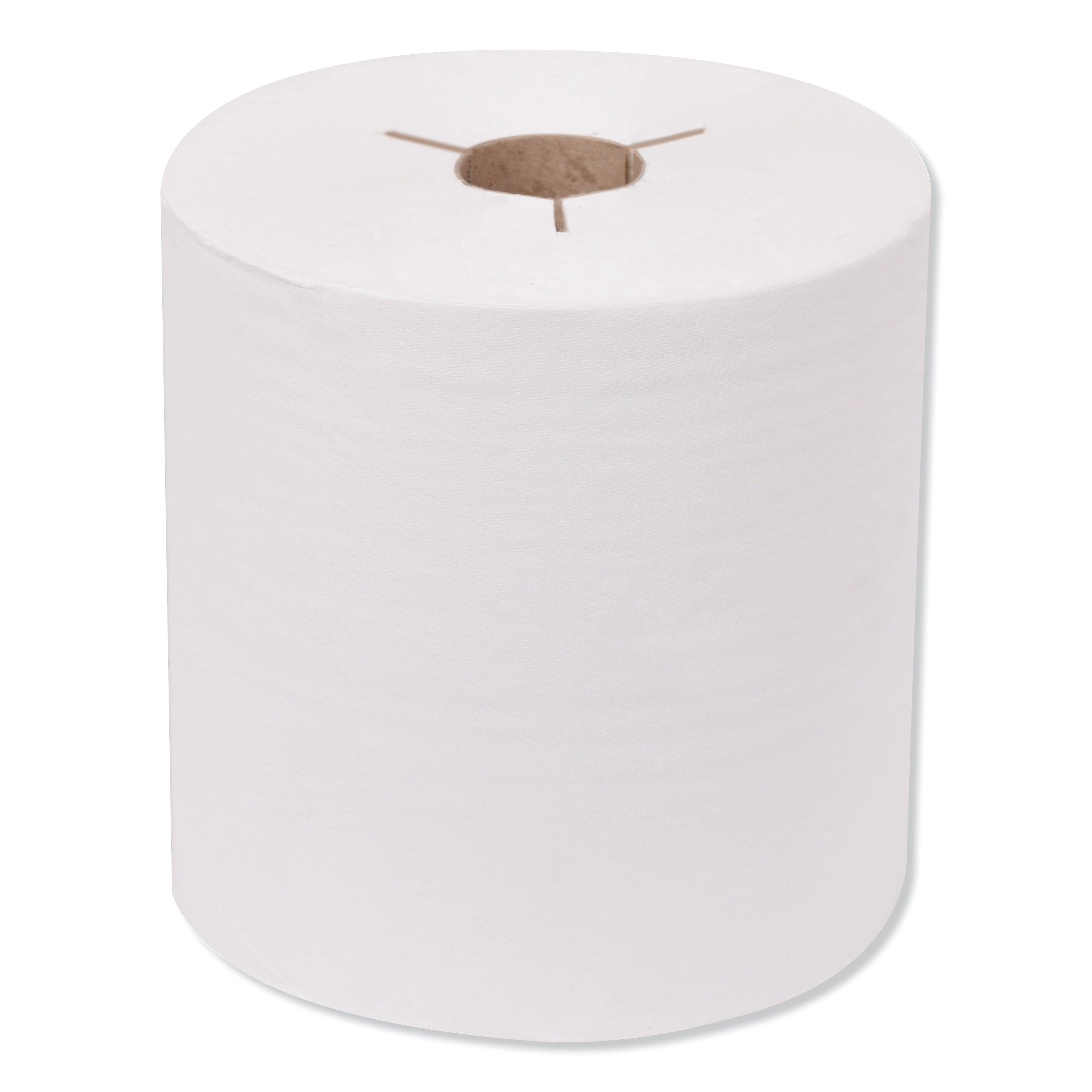Tork Premium Hand Towel Roll, Notched, 1-Ply, 8" x 600 ft, White, 720 Sheets/Roll, 6 Rolls/Carton