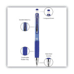 uni-ball 207 Mechanical Pencil, 0.7 mm, HB (#2), Black Lead, Blue Barrel, Dozen