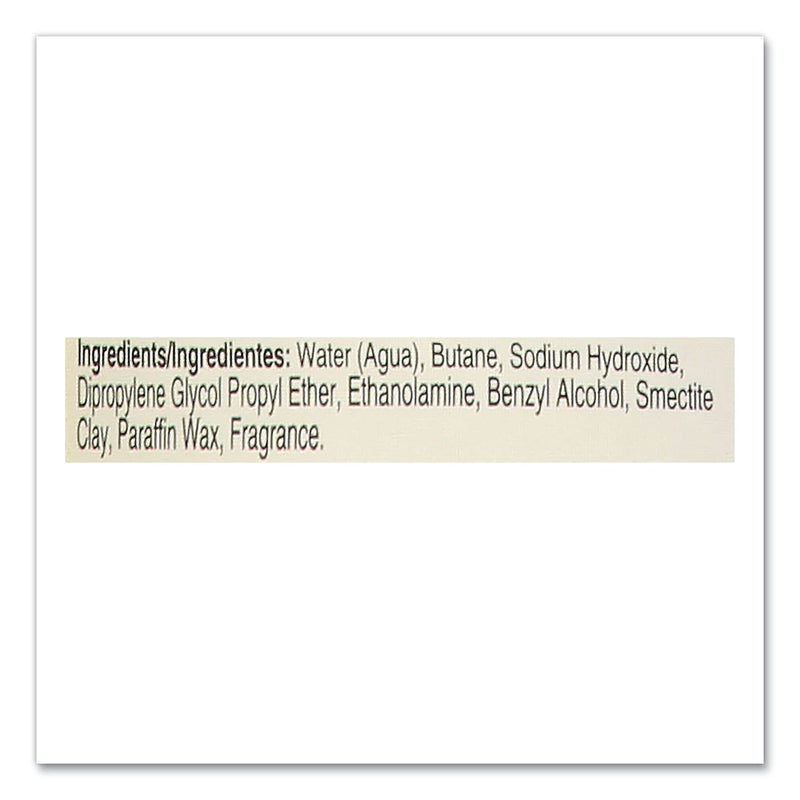 Professional EASY-OFF Oven and Grill Cleaner, 24 oz Aerosol, 6/Carton