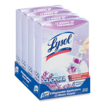 LYSOL Brand Click Gel Automatic Toilet Bowl Cleaner, Lavender Fields, 6/Box, 4 Boxes/Carton (RAC89060CT)