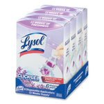 LYSOL Brand Click Gel Automatic Toilet Bowl Cleaner, Lavender Fields, 6/Box, 4 Boxes/Carton (RAC89060CT)