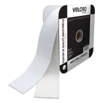 VELCRO Brand Industrial Strength Heavy-Duty Fasteners, 2" x 25 ft., White