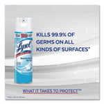 LYSOL Brand Disinfectant Spray, Crisp Linen, 19 oz Aerosol Spray, 2/Pack, 4 Packs/Carton
