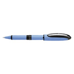 Schneider One Hybrid N Rollerball Pen, Fine Point, Black Ink, 10/Box (183501)