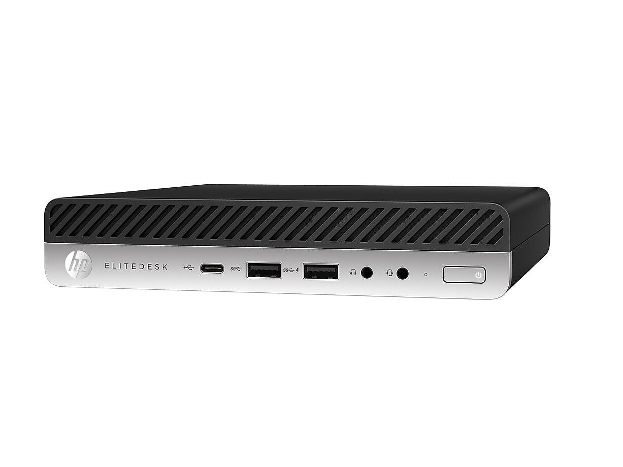 HP EliteDesk 800 G3 Refurbished Desktop Computer, Intel Core i7-6700T, 16GB Memory, 512GB SSD (3ED16UT#ABA)