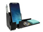 Bostitch Konnect Stackable Plastic Office Phone Stand, Black (KT2-BASEPHONE-BLK)