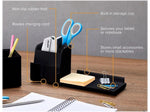 Bostitch Konnect Stackable Plastic Office Phone Stand, Black (KT2-BASEPHONE-BLK)
