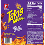 Takis Fuego Corn Chips, 1 oz., 46 Bags/Pack (220-02045)