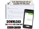Five Star 1-Subject Notebooks, 8.5" x 11", College Ruled, 100 Sheets, Each (820053-22)