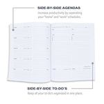 Undated Kahootie Co. 8" x 10" Planner, It's That Kinda Day, Teal Diamonds (ITKHWTD-H)