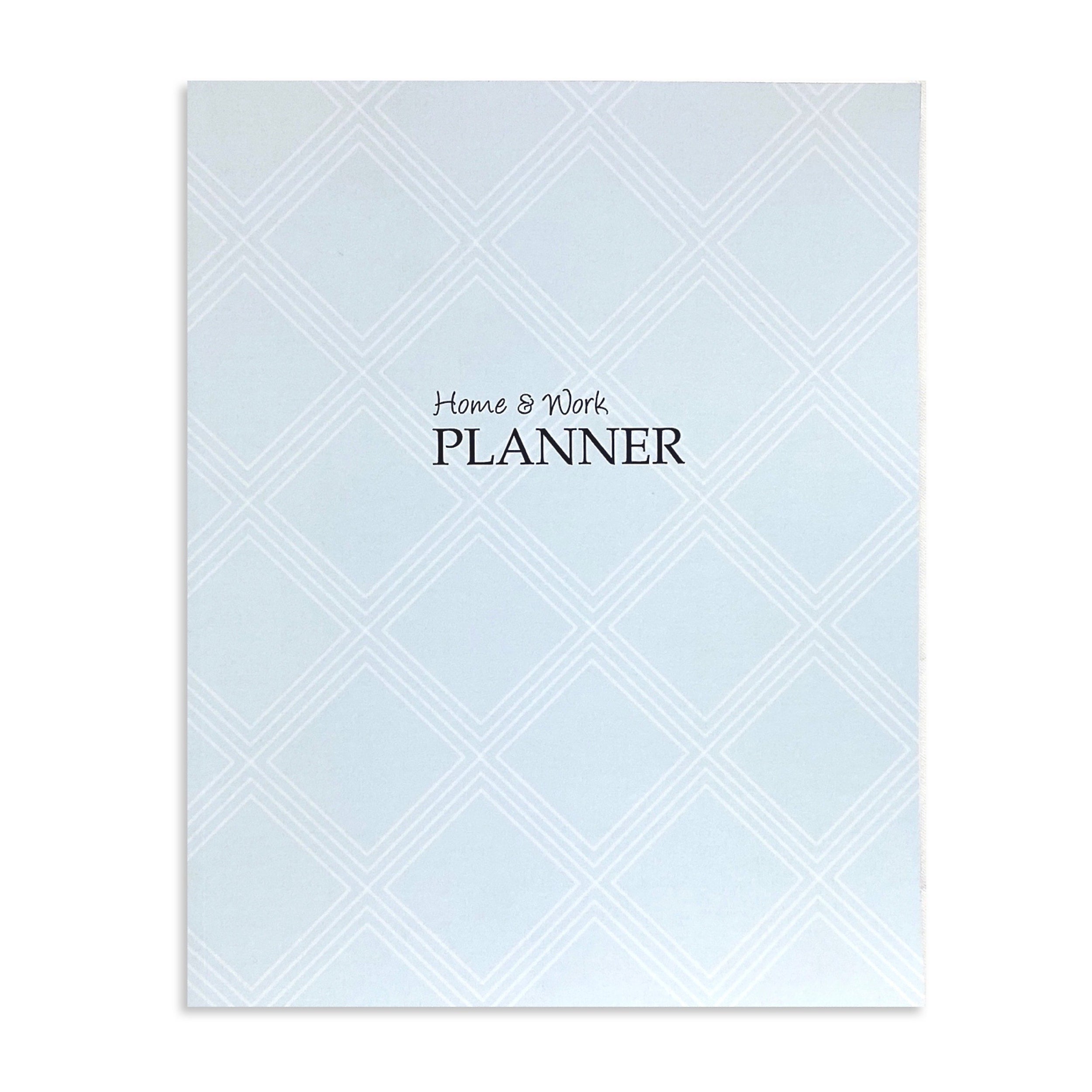 Undated Kahootie Co. 8" x 10" Planner, It's That Kinda Day, Teal Diamonds (ITKHWTD-H)
