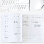 Undated Kahootie Co. 8" x 10" Planner, It's That Kinda Day, Teal Diamonds (ITKHWTD-H)