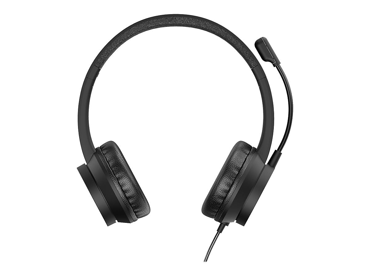 CODi Noise Canceling Stereo On-Ear Computer Headset, Black (A04508)