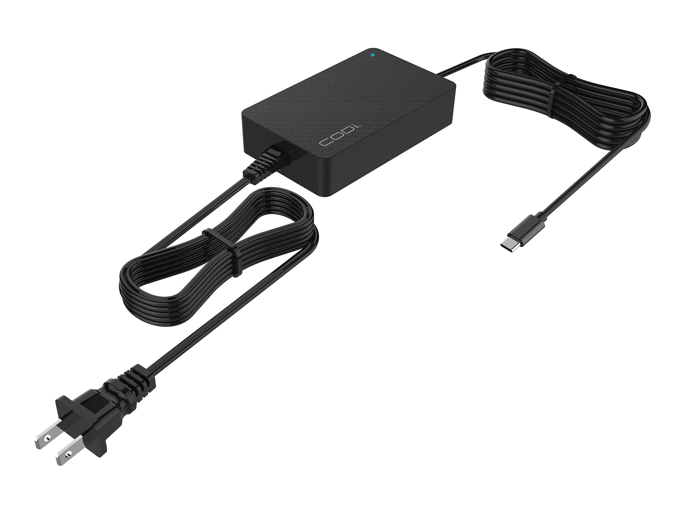 CODi USB-C AC Power Adapter, 90W, Black (A03039)