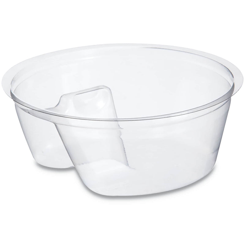 Dart Single Compartment Cup Insert, 3.5 oz., Clear, 1,000/Carton