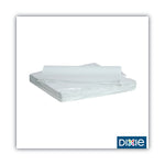 Dixie All-Purpose Food Wrap, Dry Wax Paper, 14 x 14, White, 1,000/Carton