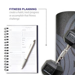 Kahootie Co. Daily Planner For Your Busy Days  5.5"x8.5", Teal Diamonds (ITKDTD)