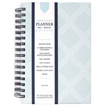 Kahootie Co. Daily Planner For Your Busy Days  5.5"x8.5", Teal Diamonds (ITKDTD)