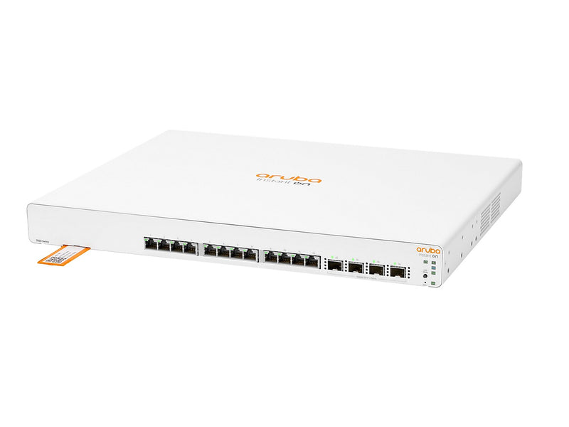 Aruba Instant On 1960 12-Port Gigabit Ethernet Managed Switch, White (JL805A#ABA)