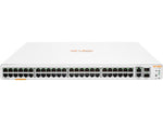 Aruba Instant On 1960 48-Port Gigabit Ethernet Managed Switch, 10/100/1000 Mbps, White (JL808A#ABA)