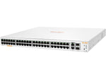 Aruba Instant On 1960 48-Port Gigabit Ethernet Managed Switch, 10/100/1000 Mbps, White (JL808A#ABA)