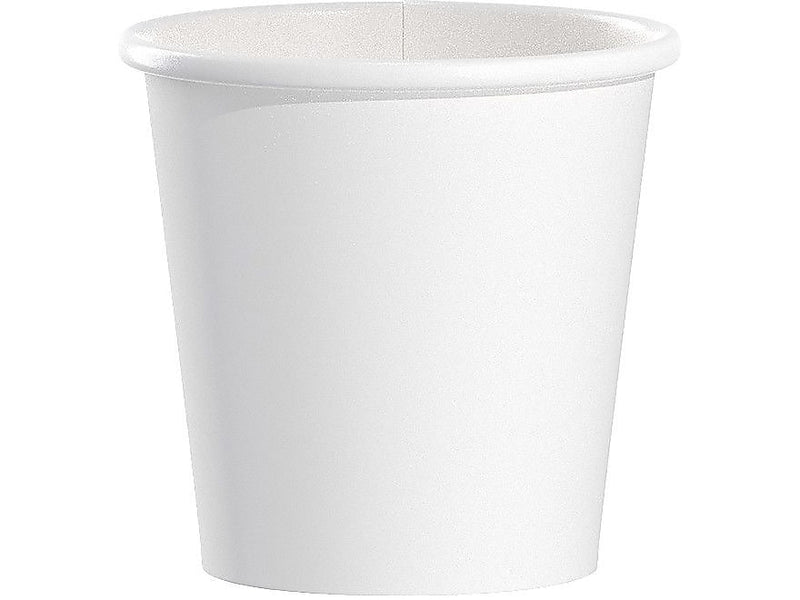 Solo Paper Hot Cup, 4 Oz., White, 50 Cups/Pack (374W-2050)