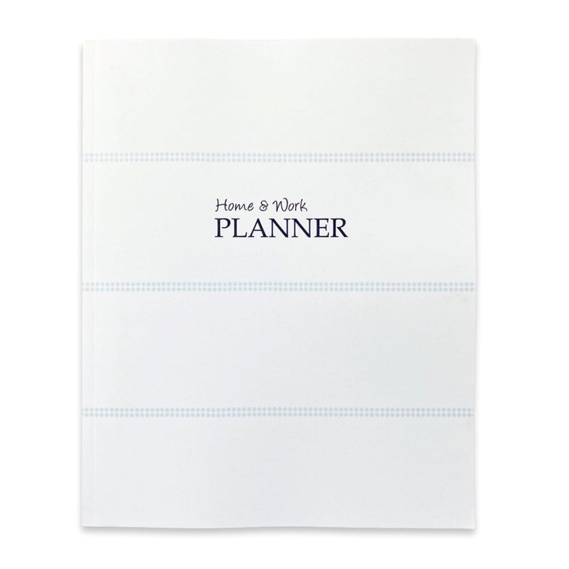 Undated Kahootie Co. 8" x 10" Planner, It's That Kinda Day, Teal Mini Stripes (ITKHWTMS-H)