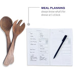 Kahootie Co Daily Planner For Your Busy Days, 6" x 9", Navy Stripe (ITKDNS)