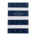Kahootie Co Daily Planner For Your Busy Days, 6" x 9", Navy Stripe (ITKDNS)