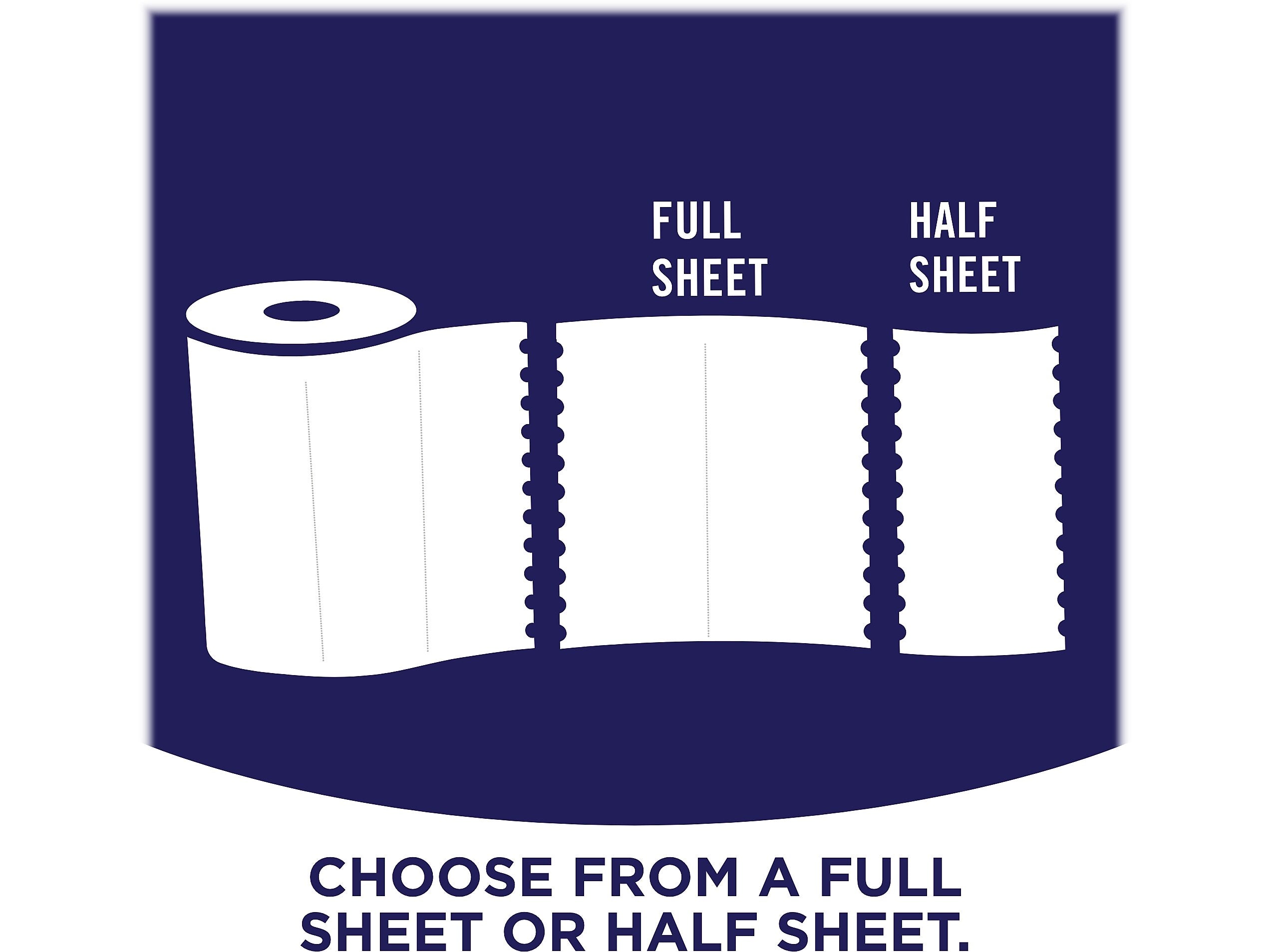 Sparkle Pick-A-Size with Thirst Pockets Double Roll Paper Towels, 2-ply, 110 Sheets/Roll, 24 Rolls/Pack (22264/50)