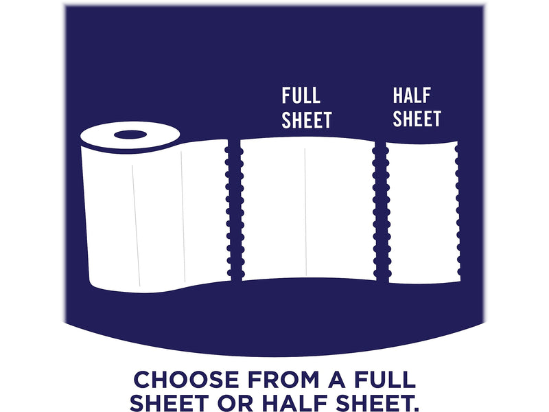 Sparkle Pick-A-Size with Thirst Pockets Double Roll Paper Towels, 2-ply, 110 Sheets/Roll, 24 Rolls/Pack (22264/50)
