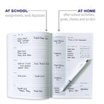 Kahootie Co. It's That Kinda Day School & After School 9" x 6" Monthly & Weekly Planner, Pink Polka Dots (ITKSPPD)