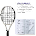 Kahootie Co. It's That Kinda Day School & After School 9" x 6" Monthly & Weekly Planner, Pink Polka Dots (ITKSPPD)
