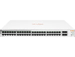 Aruba Instant On 1830 48-Port Gigabit Ethernet Managed Switch, 10/100/1000 Mbps, White (JL815A#ABA)