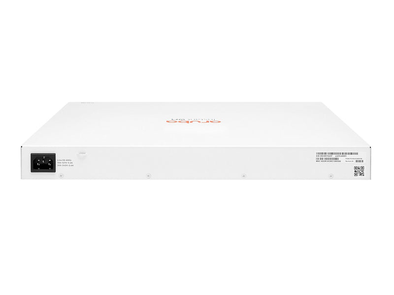 Aruba Instant On 1830 48-Port Gigabit Ethernet Managed Switch, 10/100/1000 Mbps, White (JL815A#ABA)