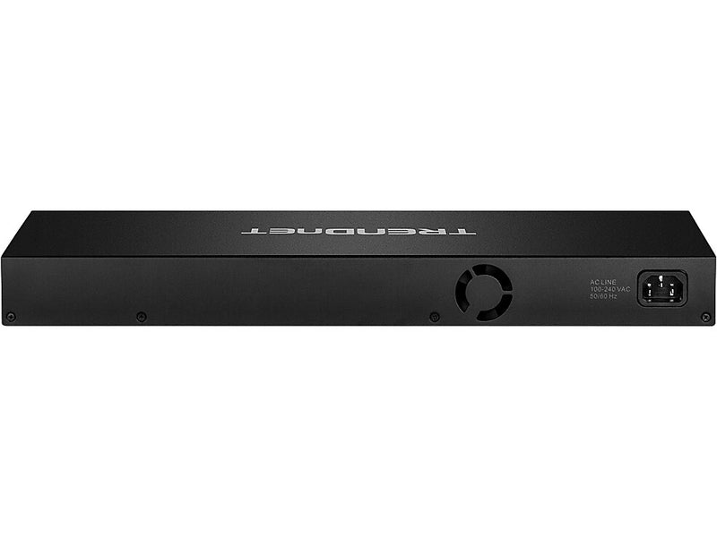 TRENDnet 18-Port Gigabit Ethernet Unmanaged Switch, Black (TPE-TG182F)