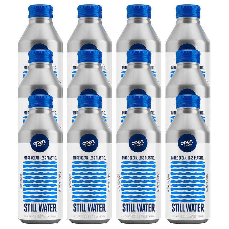 Open Water Still Enhanced Water, 16 oz., 12/Pack (343-00001)