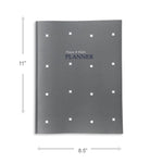 Kahootie Co Home & Work Weekly Planner, 8.5" x 11", Gray (ITKHWG)