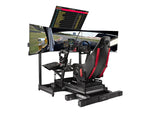 Next Level Racing Elite Adjustable Mounting Component, Up to 43" Monitor, Carbon Gray (NLR-E007)