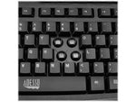 Adesso Wireless Keyboard and Optical Mouse Combo, Black (WKB-1330CB)