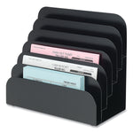 CONTROLTEK Trays, 6 Compartments, 8.25 x 7.25 x 4, Heavy Gauge Steel, Black