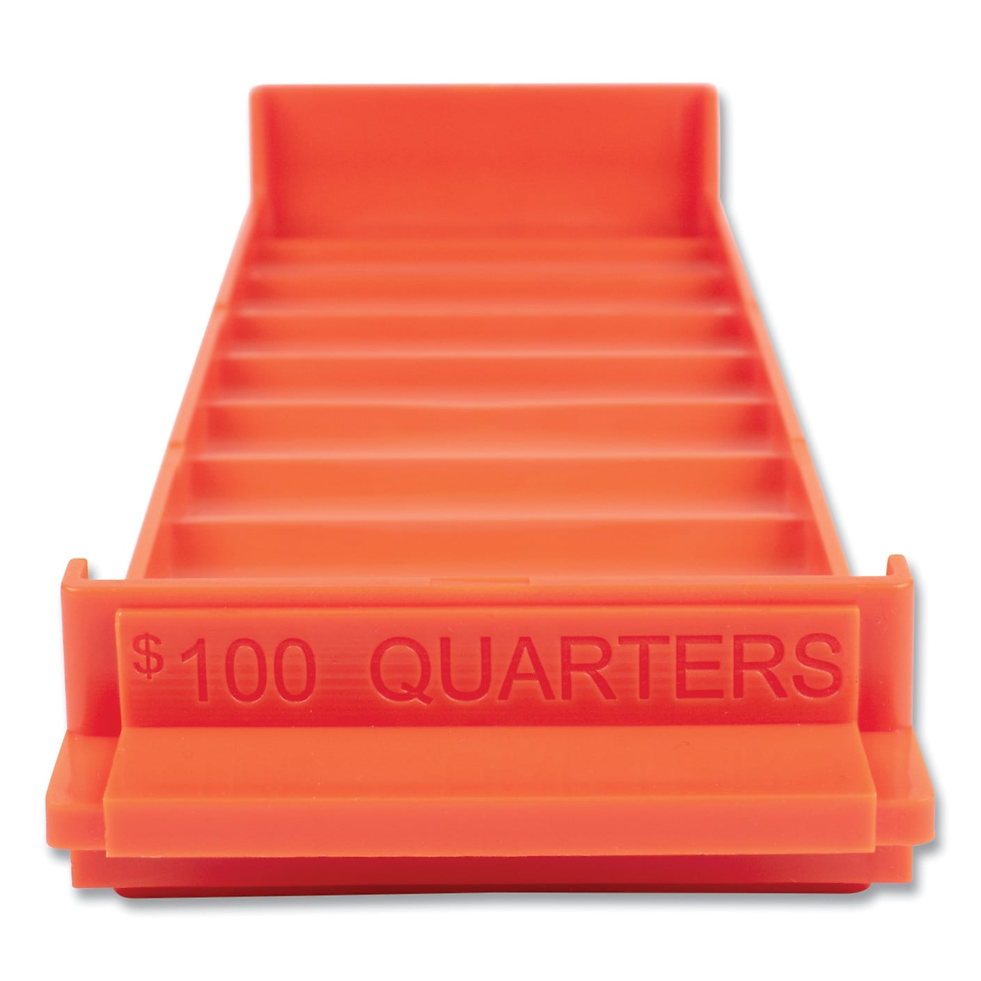 CONTROLTEK Coin Boxes, 10-Compartments, Orange (CNK560563)