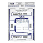 TripLOK Deposit Bag, Plastic, 12 x 16, White, 100/Pack (CNK585043)