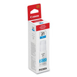 Canon 21 Cyan Standard Yield Ink Bottle (CNM4537C001)