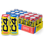 C4 Sugar-Free Energy Drink Variety Pack, 16 oz. 18/Pack (220-02047)