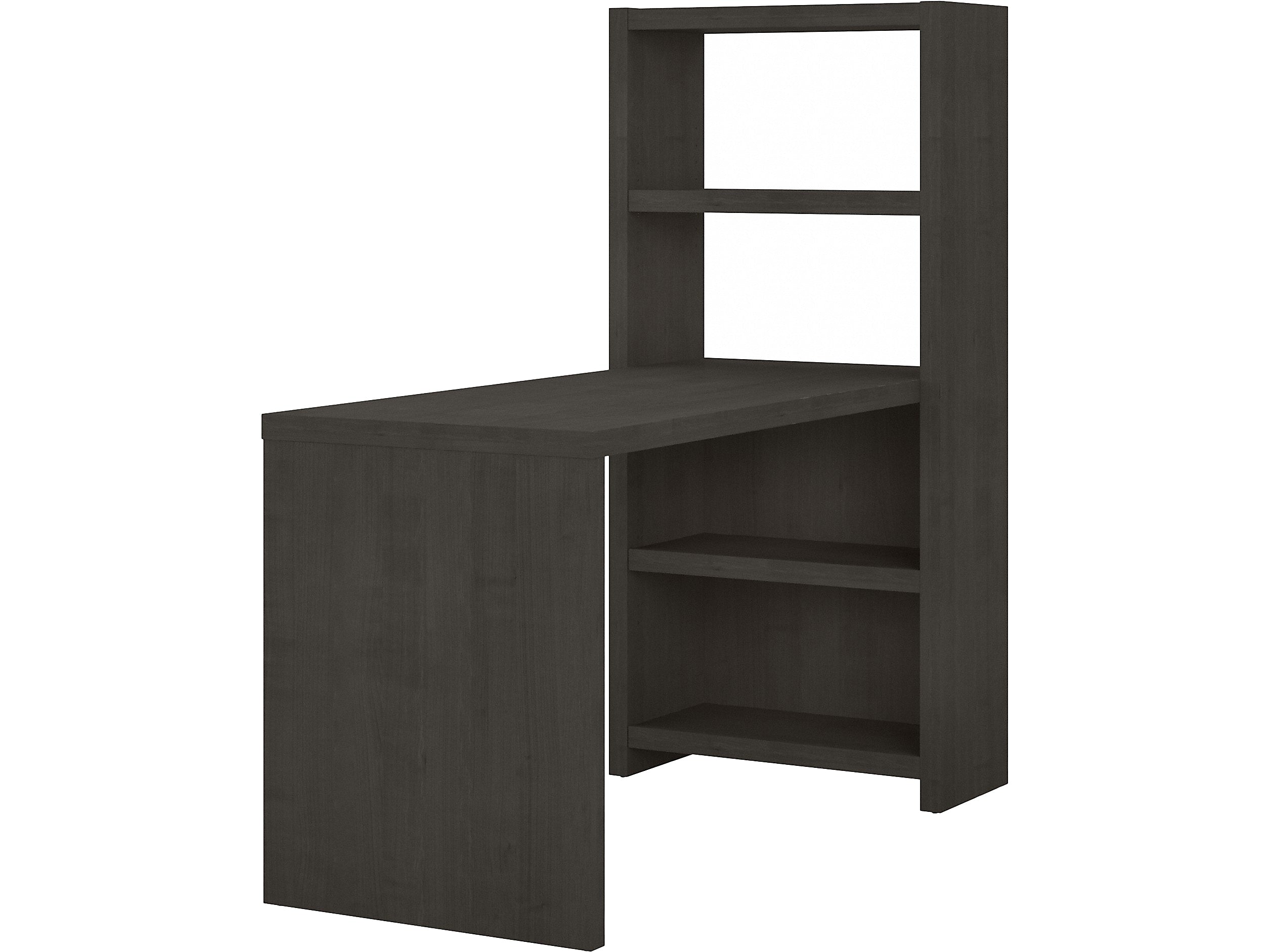 Bush Business Furniture Echo 56W Bookcase Desk, Charcoal Maple (KI60307-03)